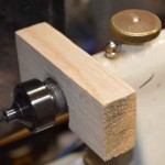 Use a block similar to this to aid in removing a mandrel saver.