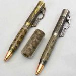 Snakeskin Pen Blank for the Lever Action Pen Kit